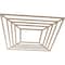 Ekena Millwork Raven Wood Fretwork Pierced Ceiling Medallion, Red Oak, 32"OD x 11 3/4"ID x 3/8"T CMWP32X32X0375RARO - alternate 5